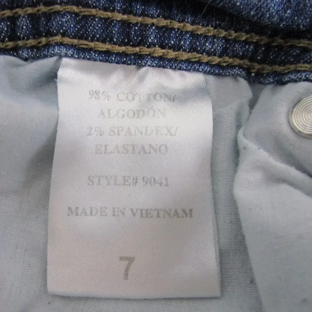 eunina Distressed Sasha Low Rise Relaxed Skinny Jeans - Picture 7 of 8